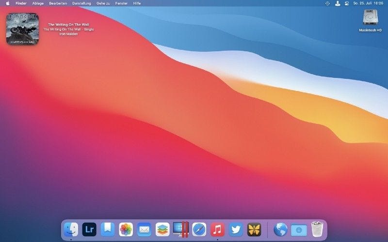 Sleeve: Stick the music you play right to your macOS-desktop